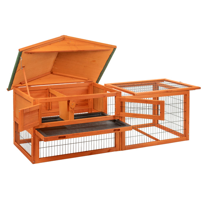 KCT Verona Rabbit Hutch and Run