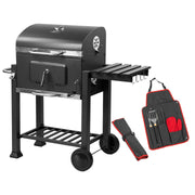 KCT Deluxe Charcoal BBQ Grill with Tool Set