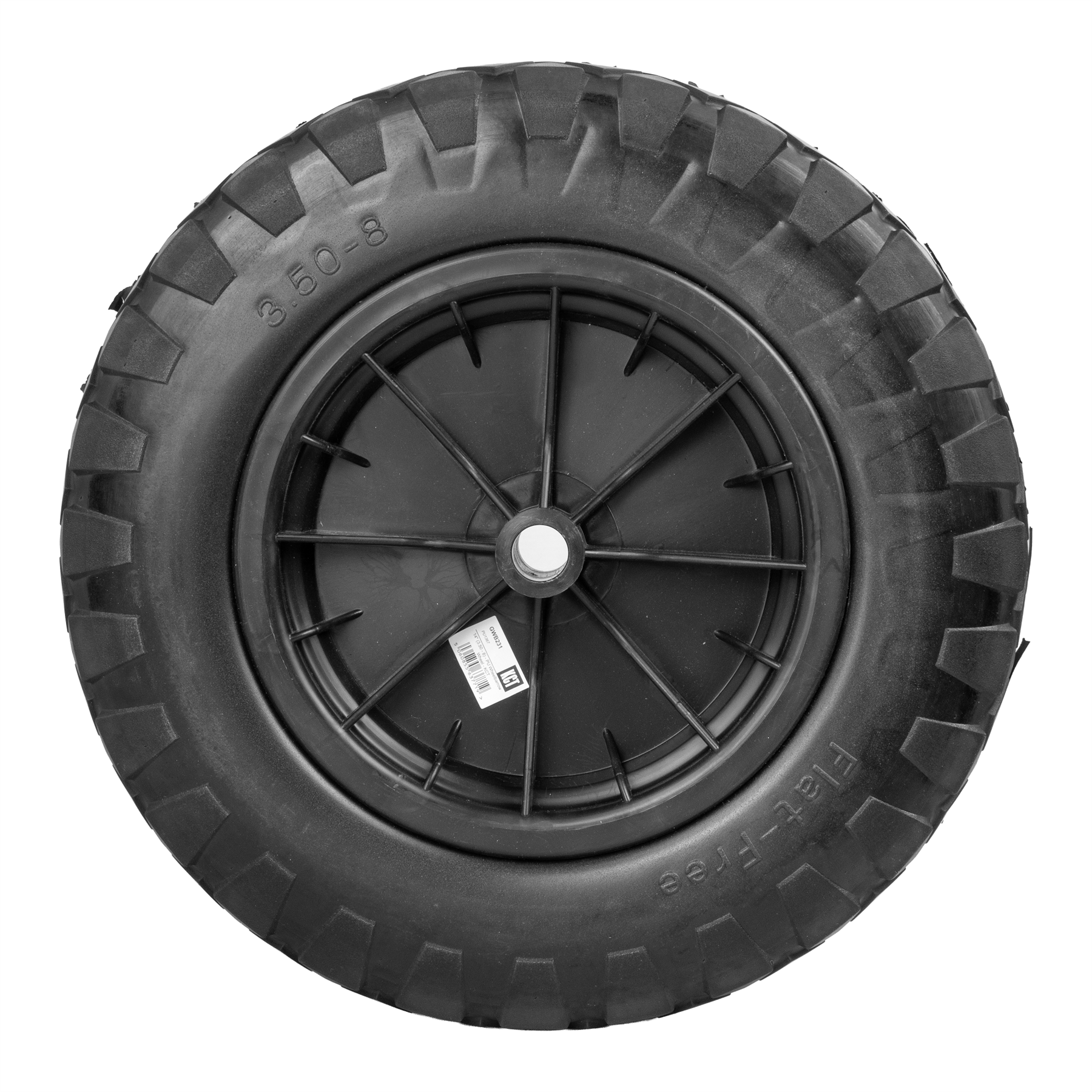 KCT 14” Wheelbarrow Wheel/Axle (120 x 20mm) Parts