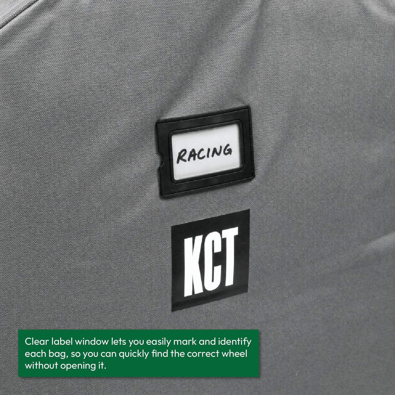 KCT Motorbike Front & Rear Wheel Bags & Tyre Warmer Covers Set