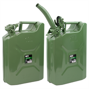 KCT 10L Jerry Can with Pouring Spout -  Twin Pack