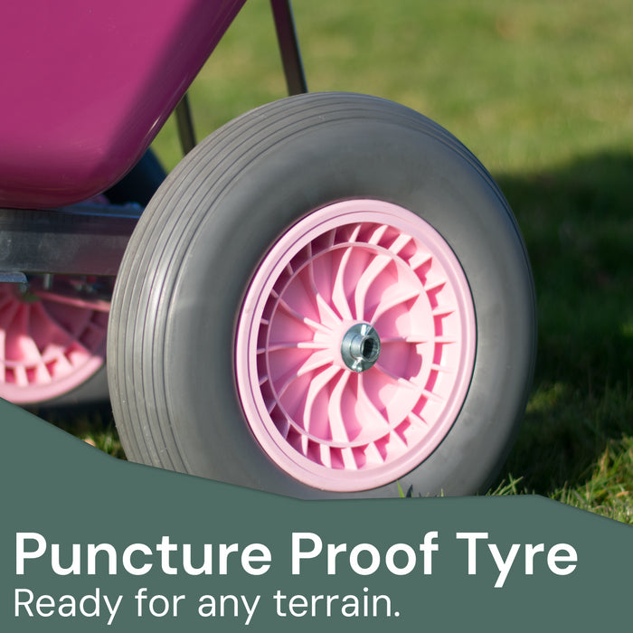 KCT 200L XL Heavy Duty Twin Wheelbarrow