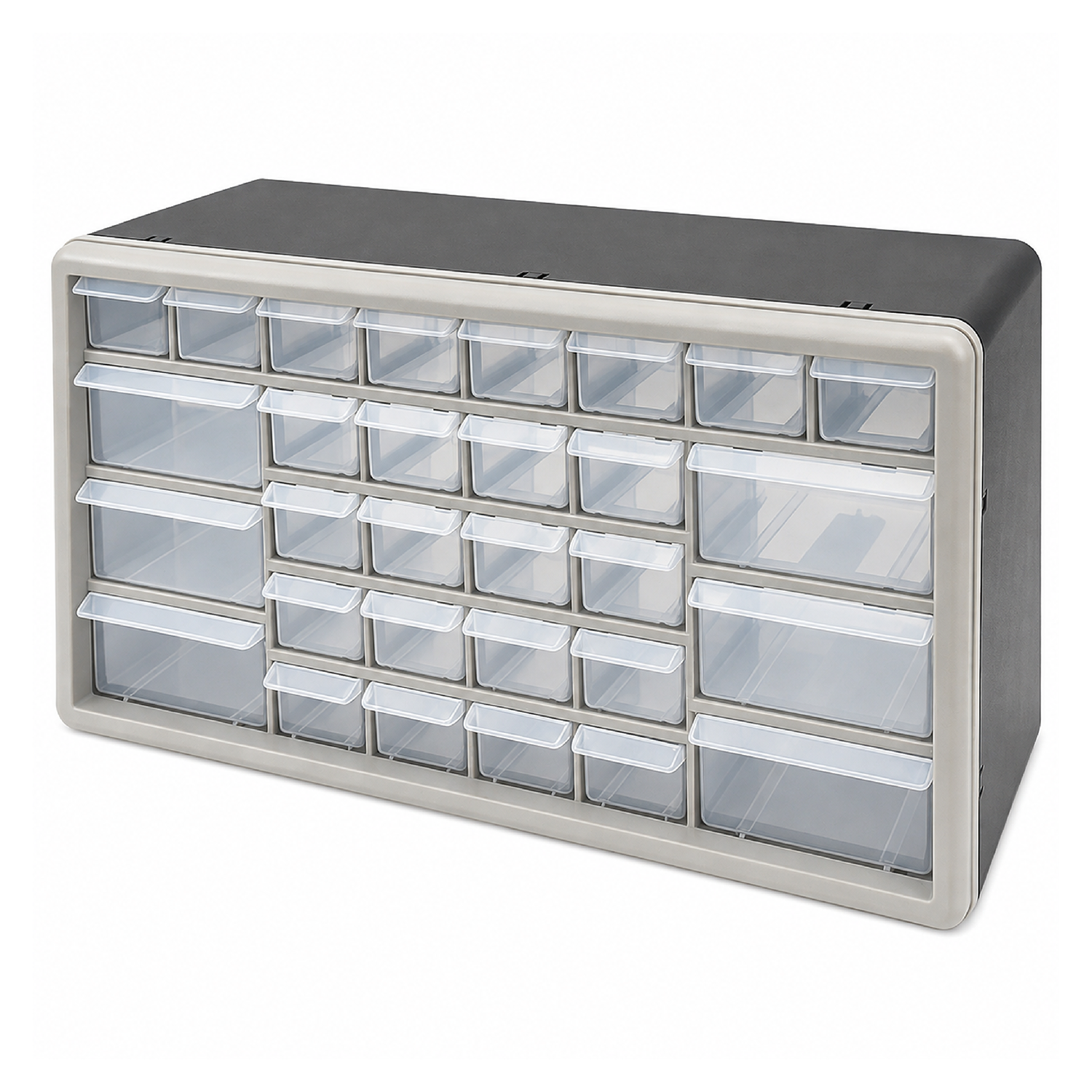 KCT Plastic Multi Compartment Wall Mountable Storage Drawer Units