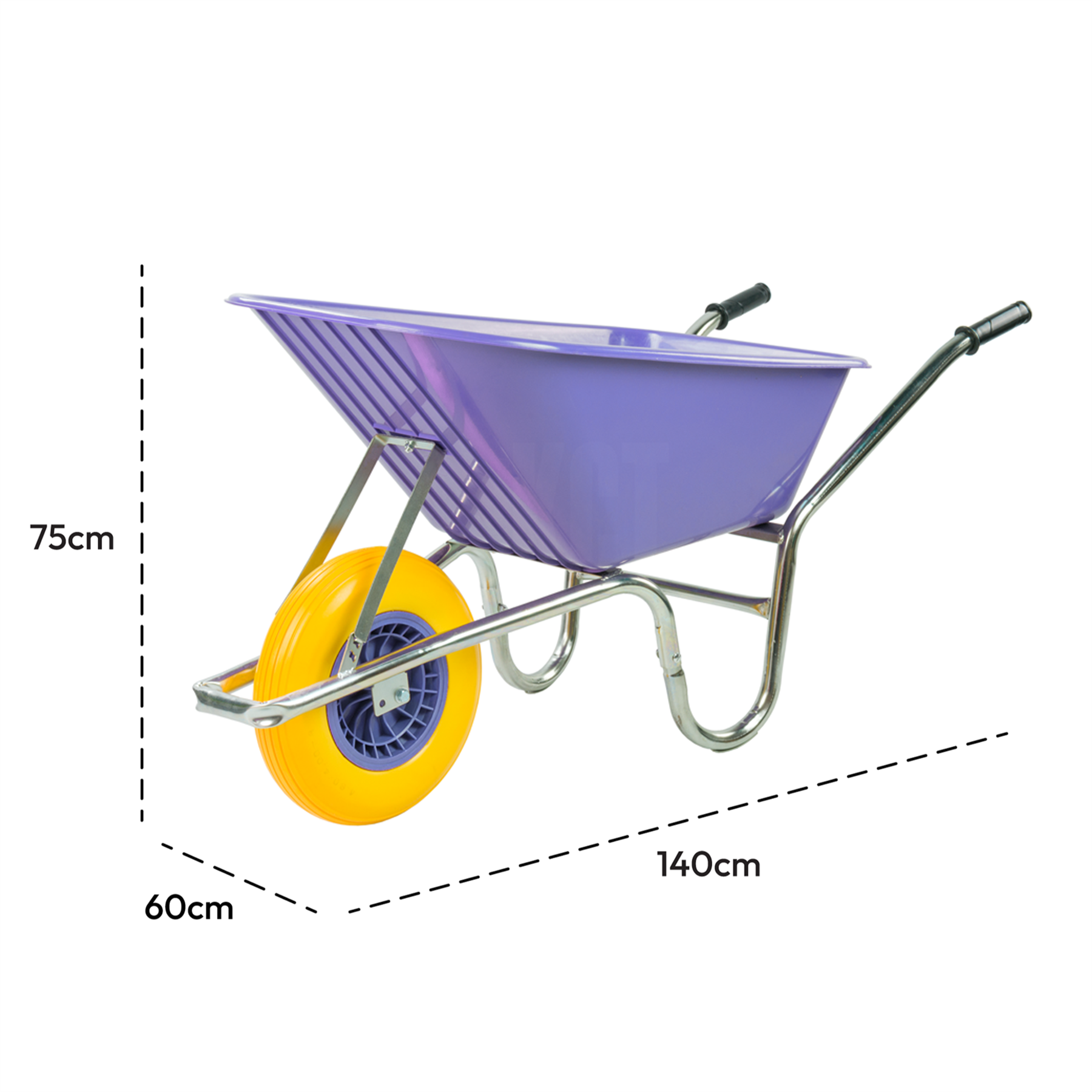 KCT 110L Heavy Duty Garden Wheelbarrows