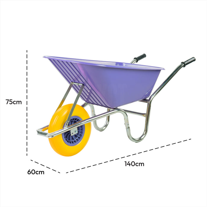 KCT 110 Litre Garden Steel Wheelbarrows