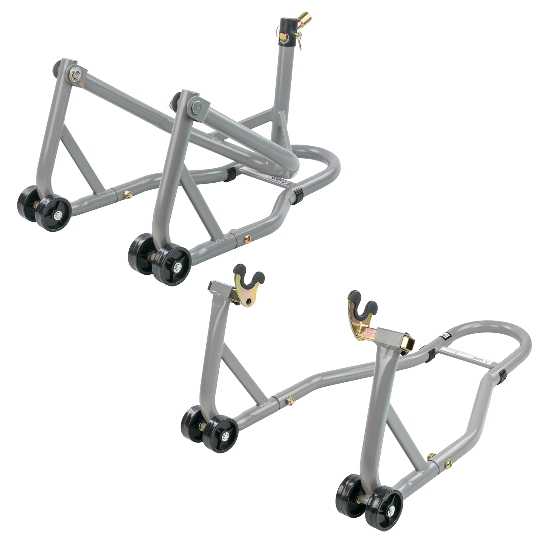 KCT Motorbike Front Head Stock Heavy Duty Stand & Rear Lift Paddock Stand