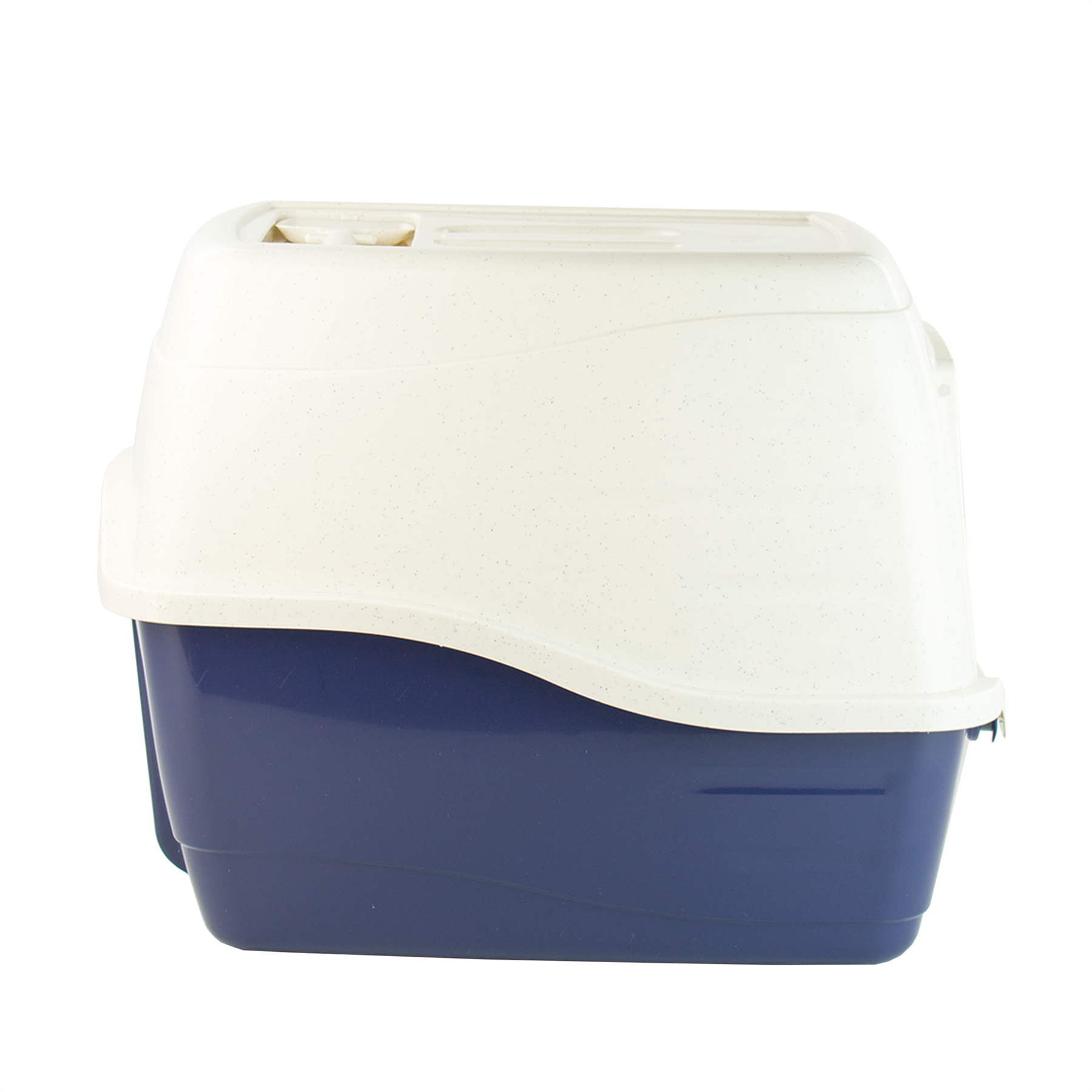 KCT Hooded Cat Litter Box/Tray - Blue