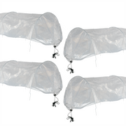 KCT 4 Pack PE Garden Net Cloche Grow Tunnel