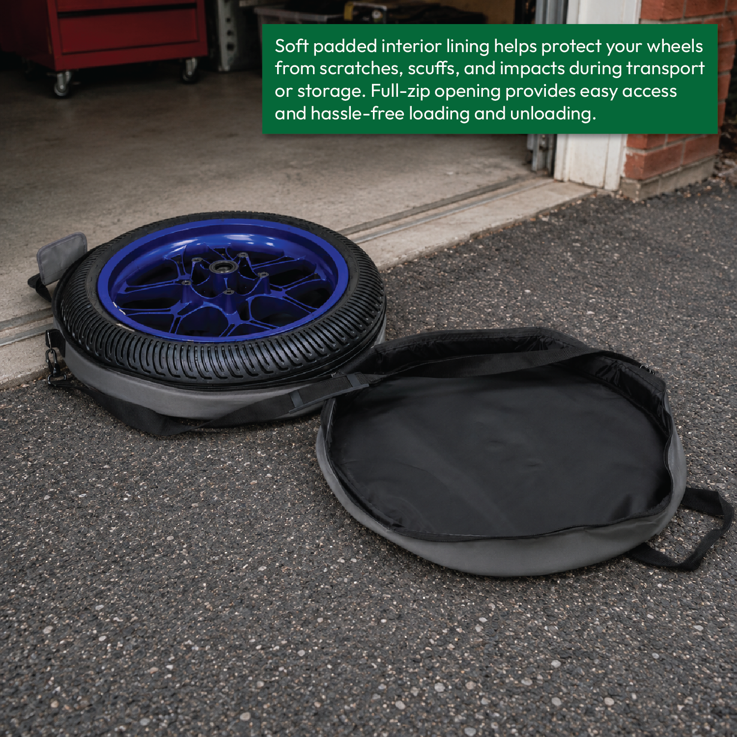 KCT Motorcycle Front & Rear Wheel Bags