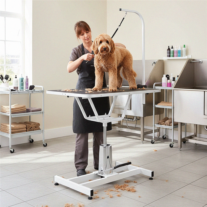 Adjustable Hydraulic Dog Grooming Table - Standard