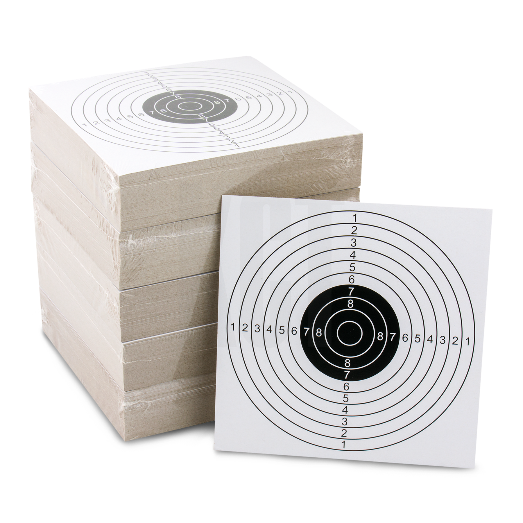 KCT 100/500/1000 x 14cm Shooting Target Card