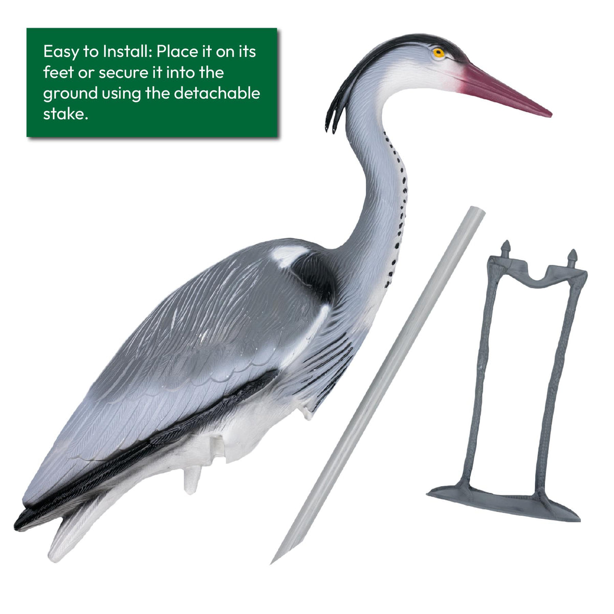 Pisces Pond Decoy Heron