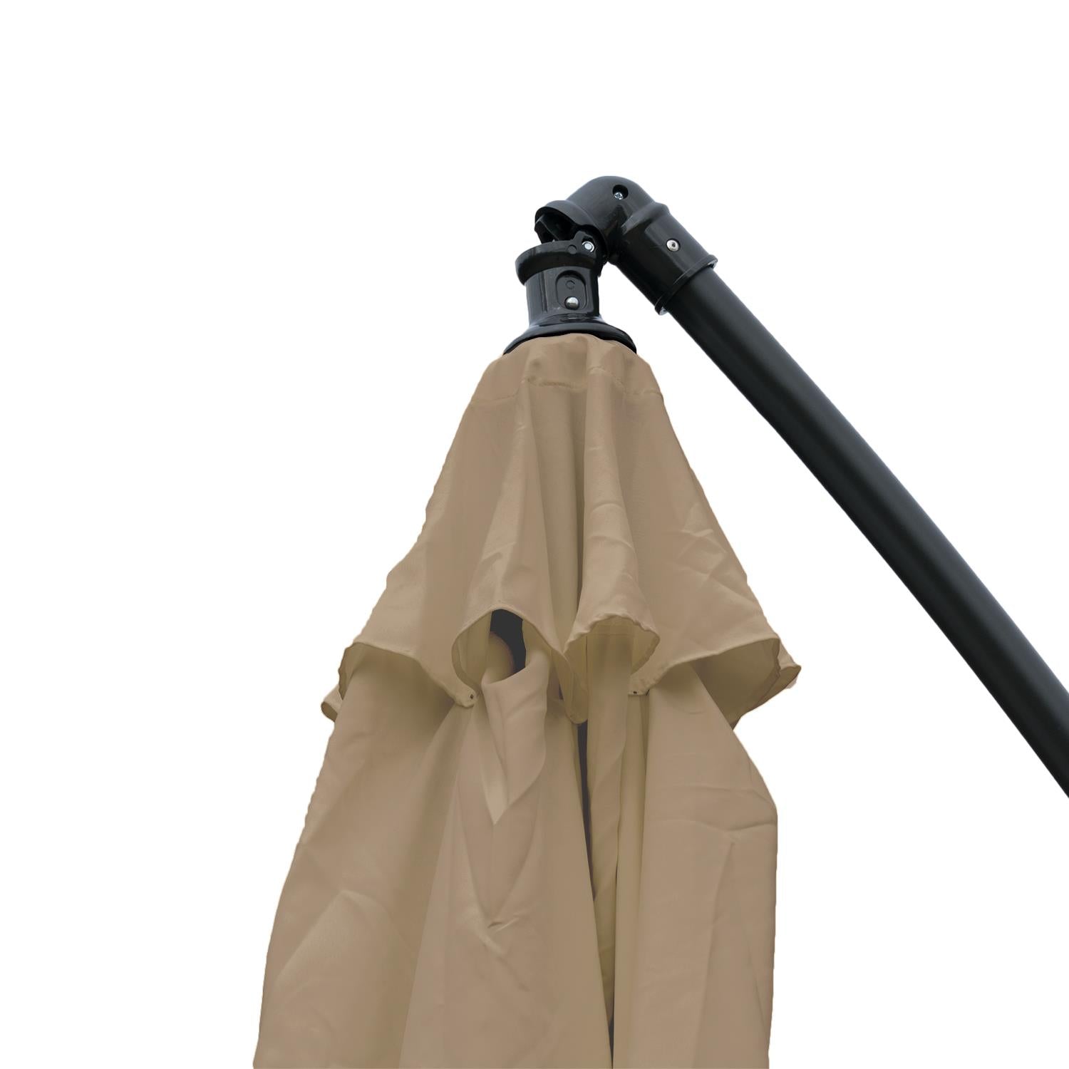 KCT 3m Large Cantilever Garden Parasols with Cover