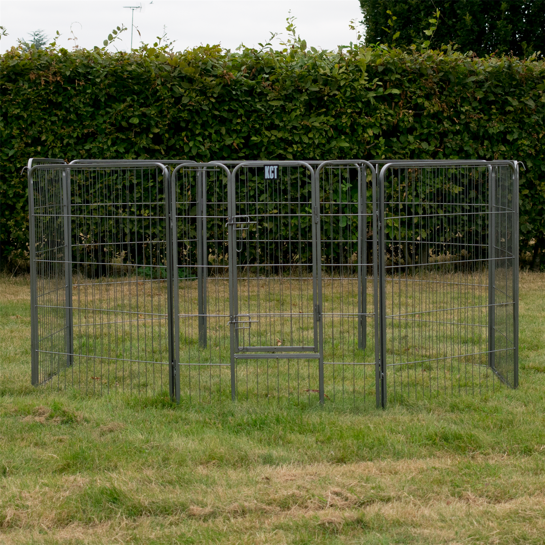 KCT 8 Side Heavy Duty Pet Play Pens Run with Optional Base / Cover