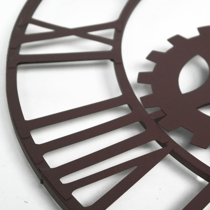 KCT Vintage Gear Design Wall Mounted Clock