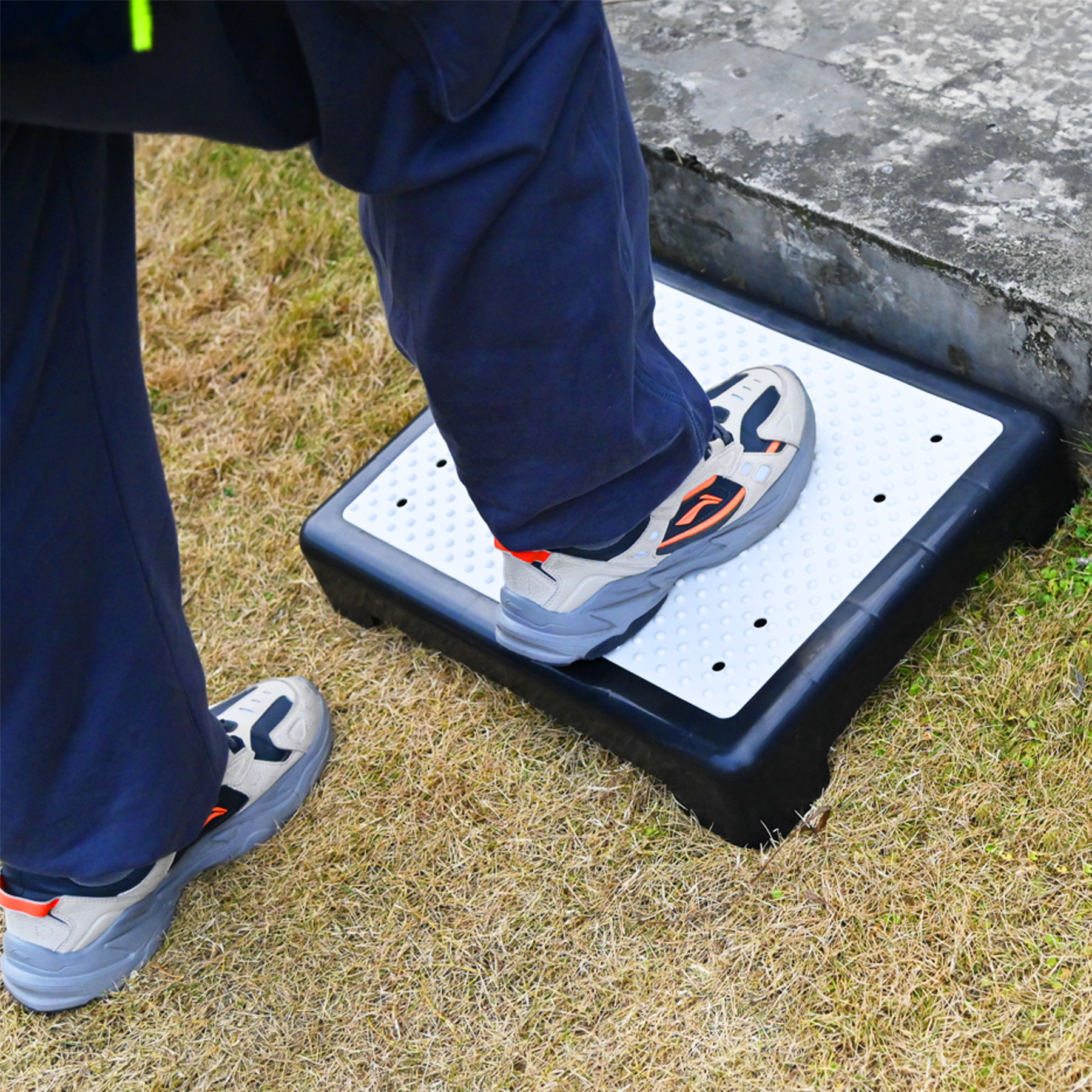 KCT Outdoor Weather Resistant  Anti-Slip Half Step Mobility Aid
