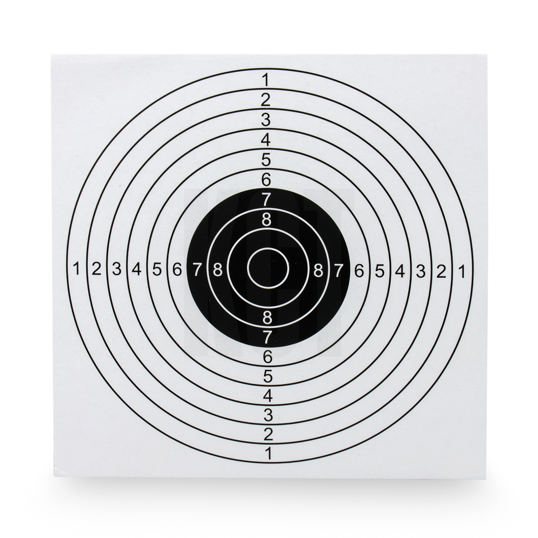 KCT 100/500/1000 x 14cm Shooting Target Card