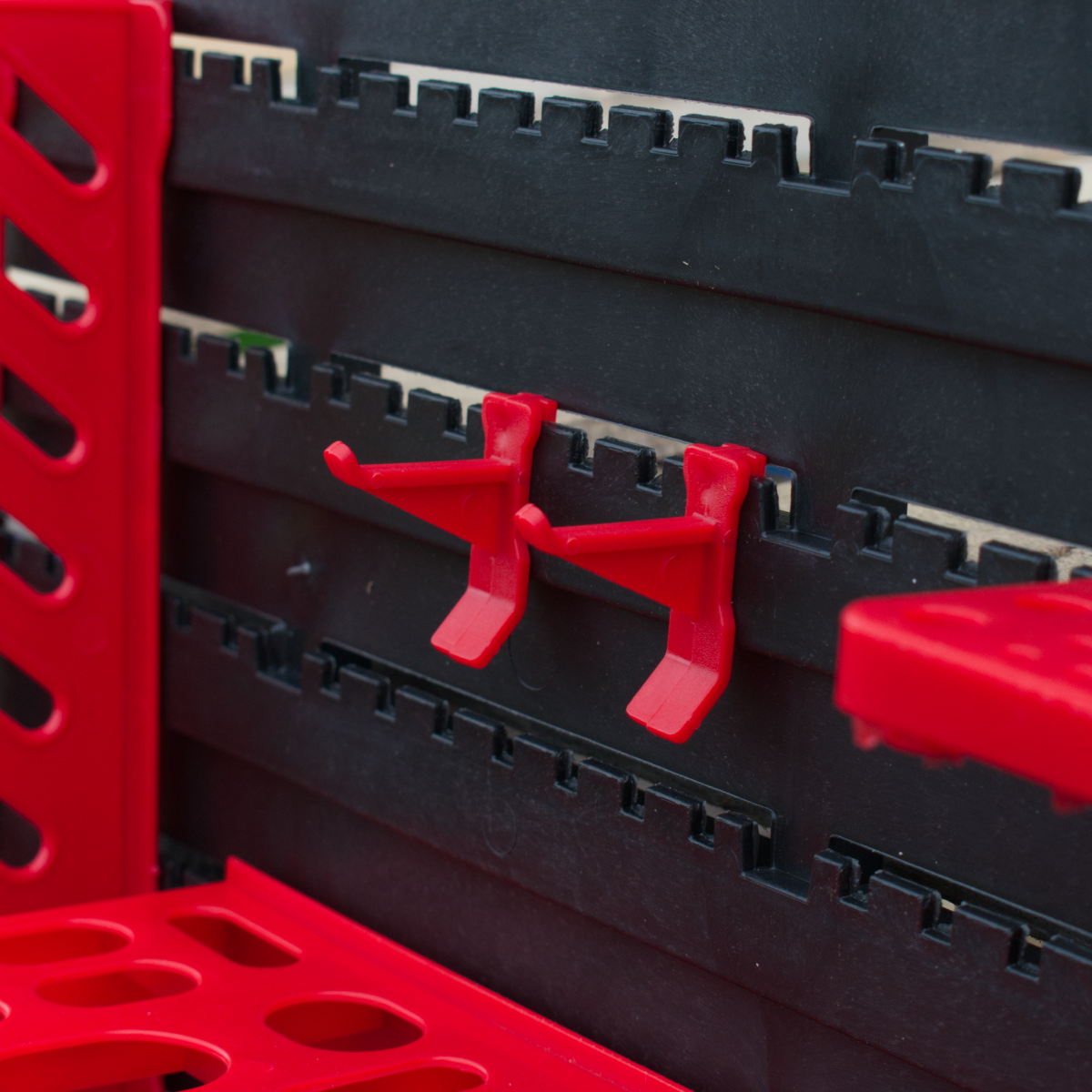 KCT 46pc Wall Mount Storage Bin Organiser
