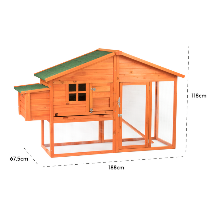 KCT Malaga Chicken House Including Cover