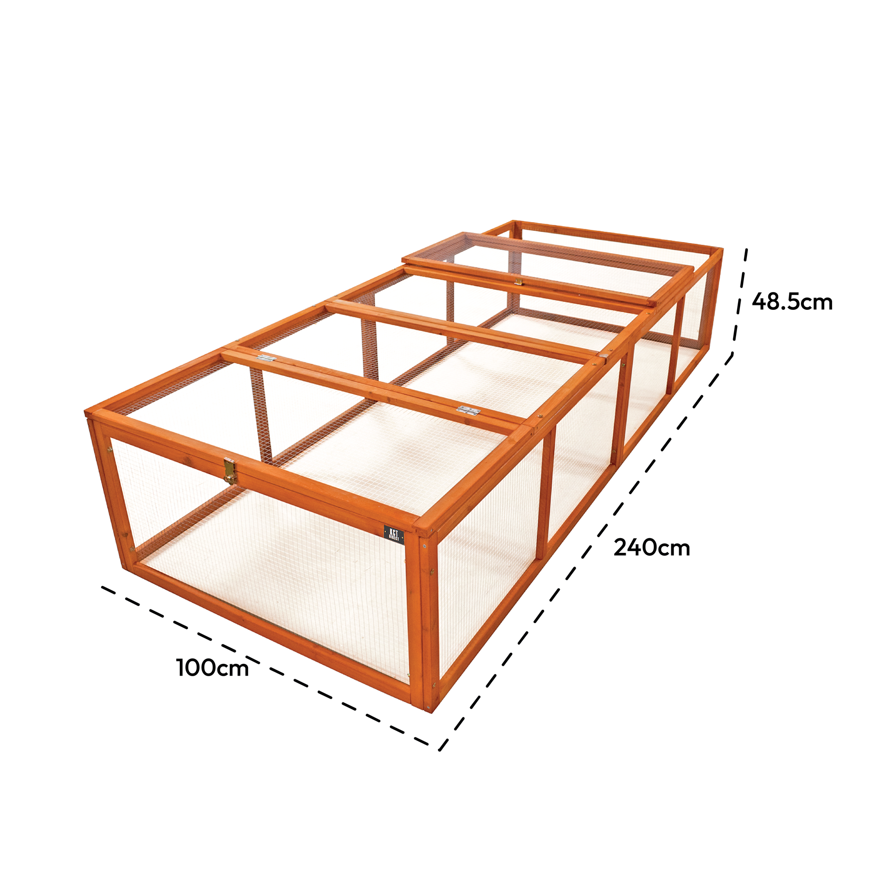 KCT 8ft Wooden Pet Run