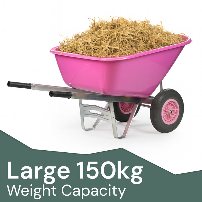 KCT 200L XL Heavy Duty Twin Wheelbarrow