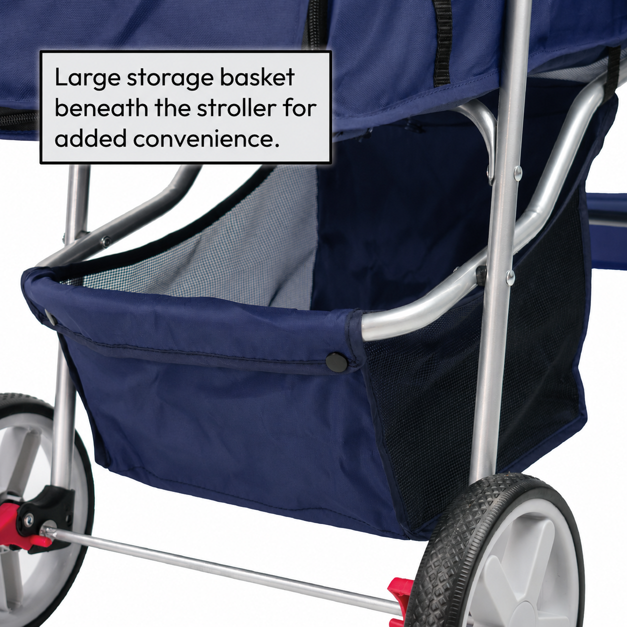 KCT Hooded Pet Stroller with Storage