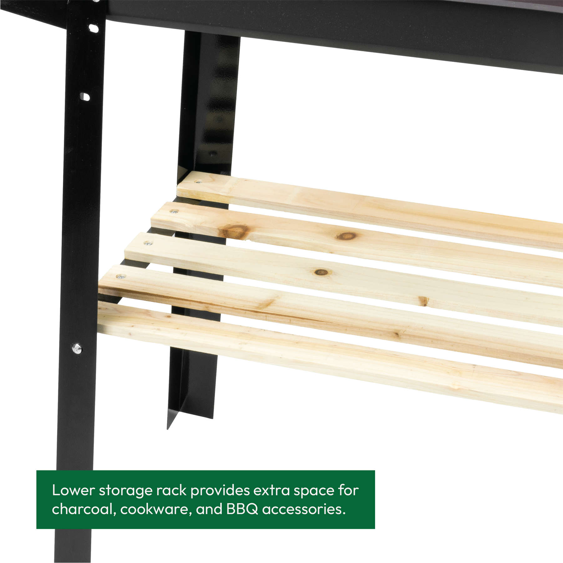 KCT Open Top Trolley BBQ with  Tool Set