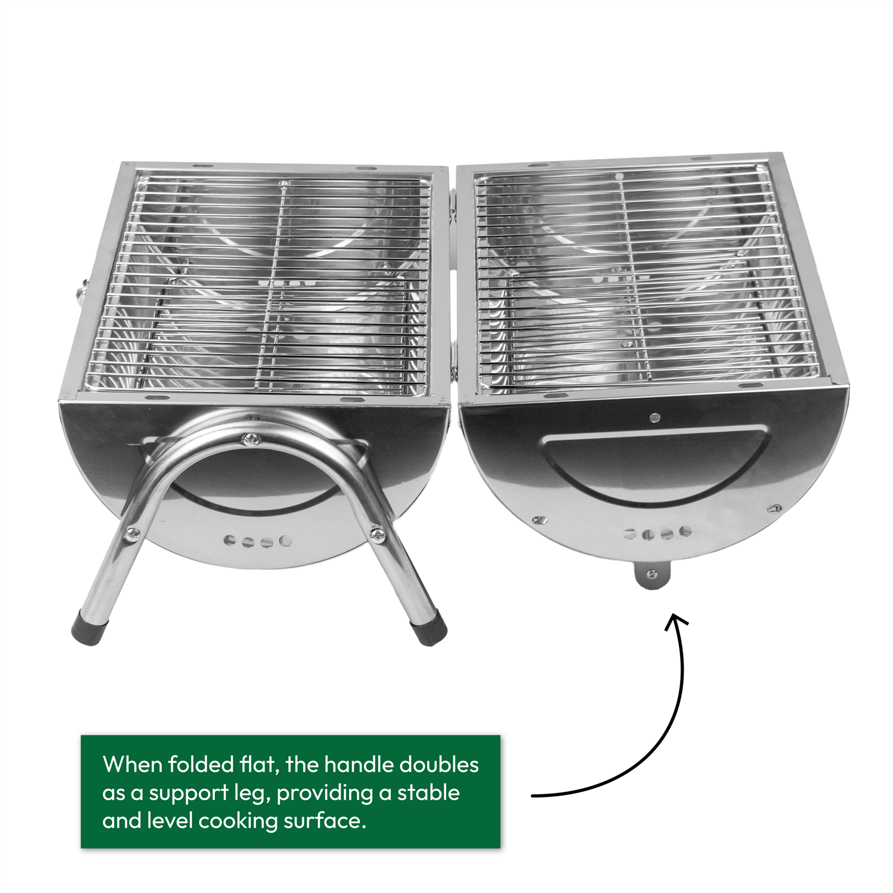 KCT Portable Barrel BBQ With 5 Piece Tool Kit