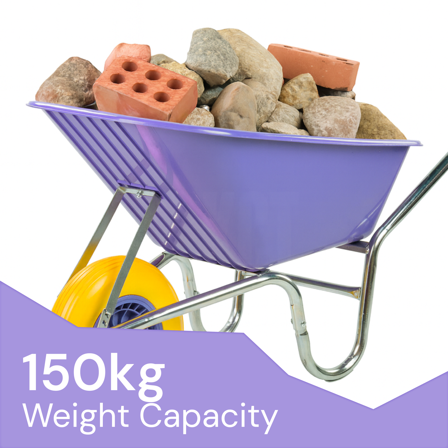KCT 110L Heavy Duty Garden Wheelbarrows
