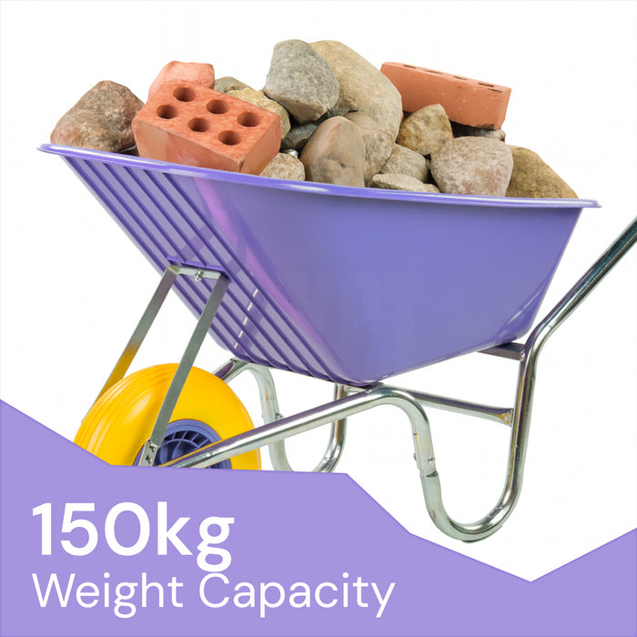 KCT 110 Litre Garden Steel Wheelbarrows