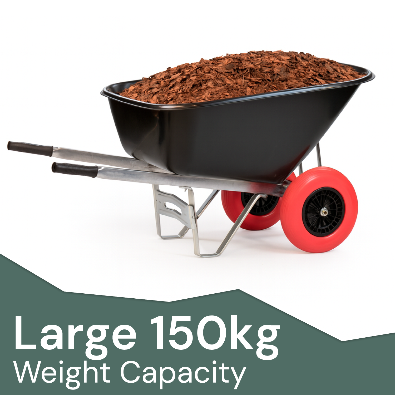 KCT 200L XL Heavy Duty Twin Wheelbarrow