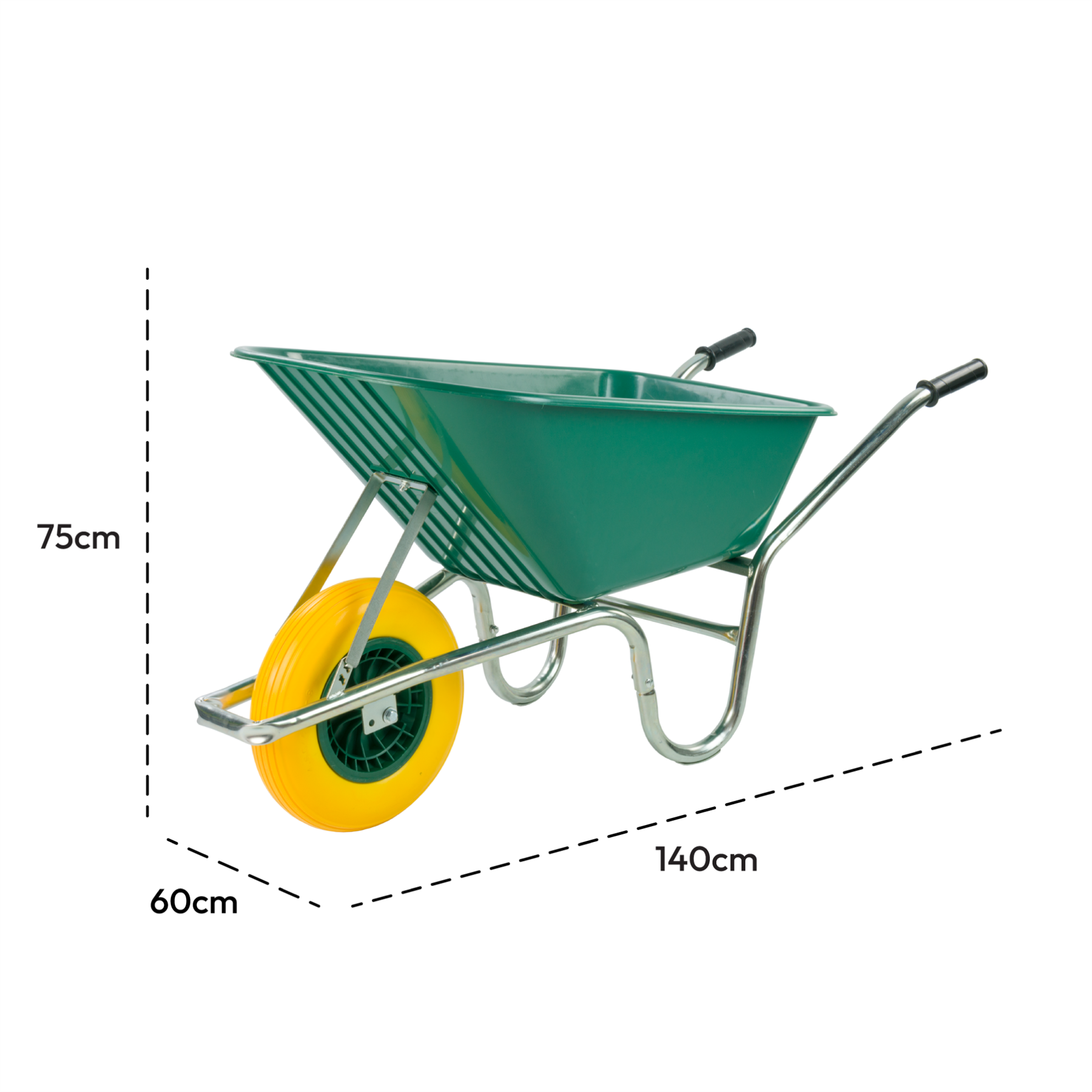 KCT 110L Heavy Duty Garden Wheelbarrows