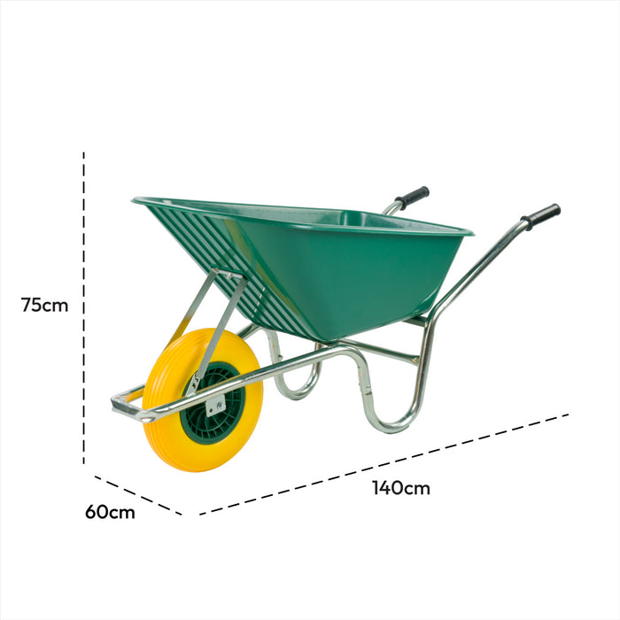 KCT 110 Litre Garden Steel Wheelbarrows