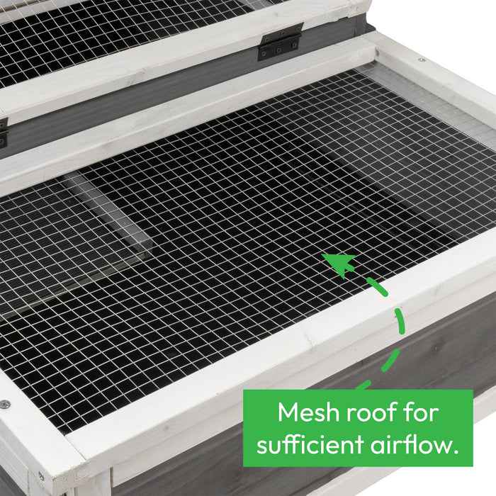 KCT Wooden Tortoise House and Run