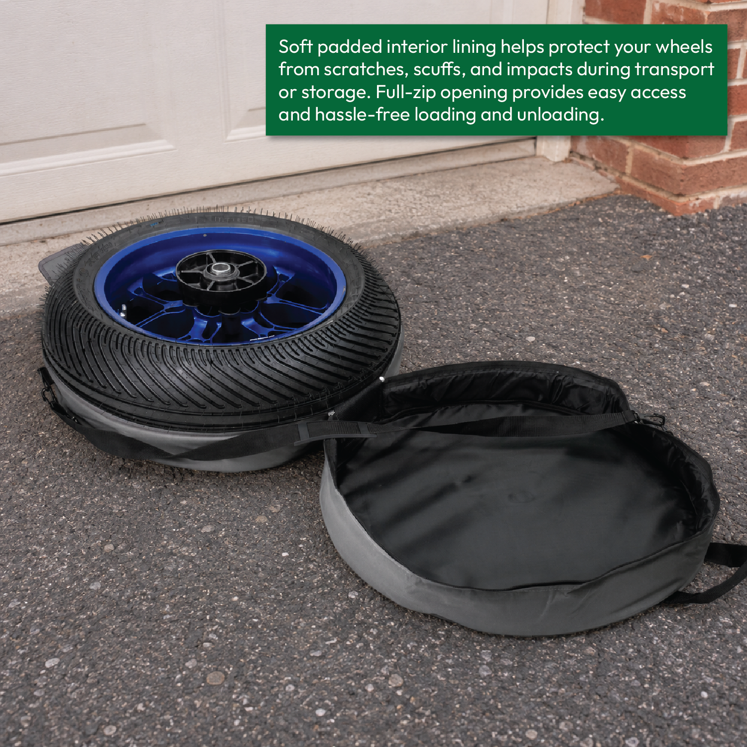 KCT Motorcycle Front & Rear Wheel Bags