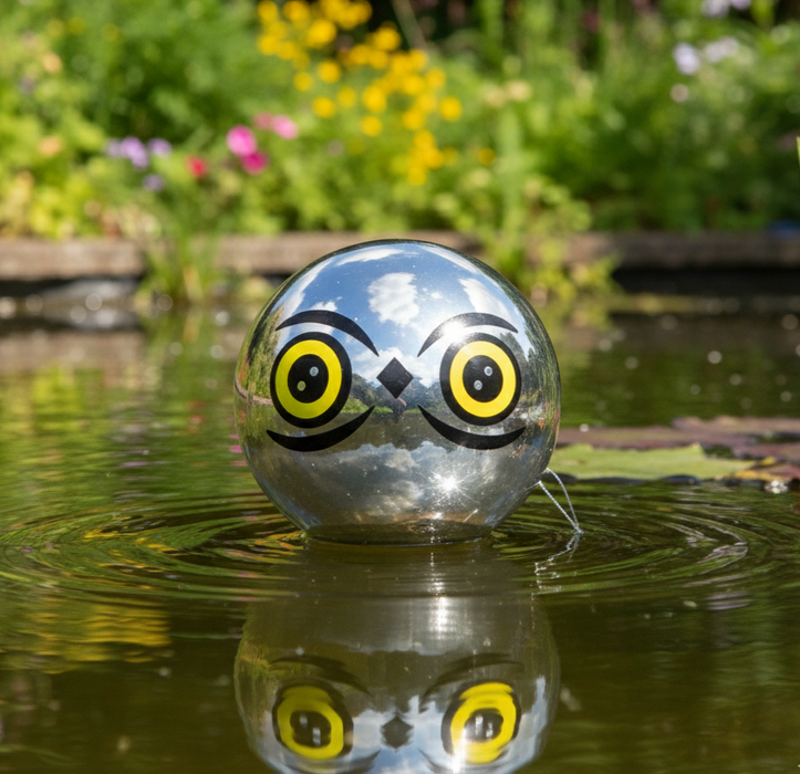 Pisces Reflective Pond Bird Deterrent Ball