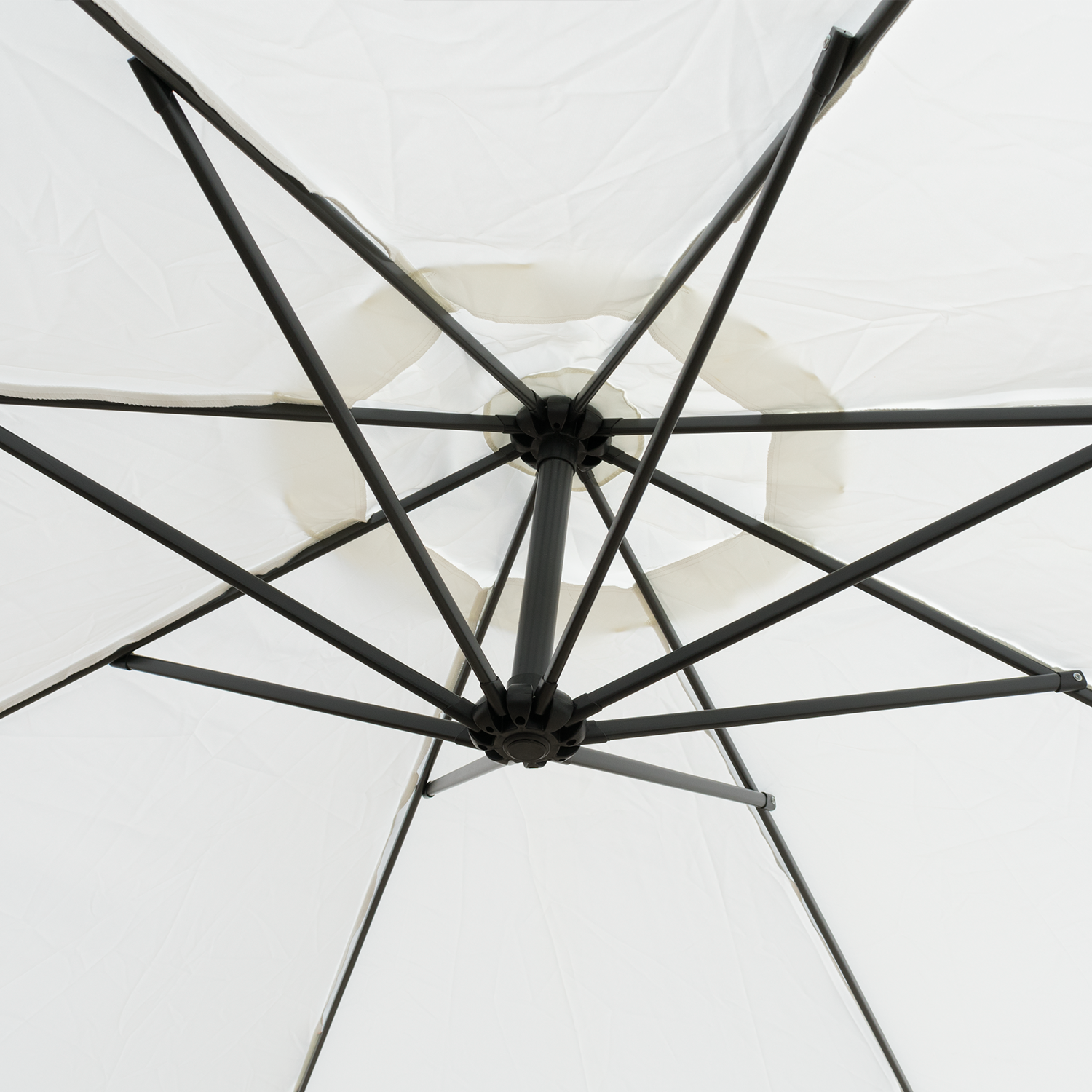 KCT 3m Large Cantilever Garden Parasols with Base