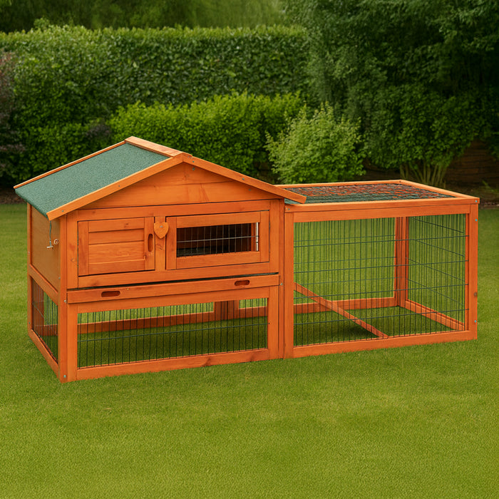 KCT Verona Rabbit Hutch and Run
