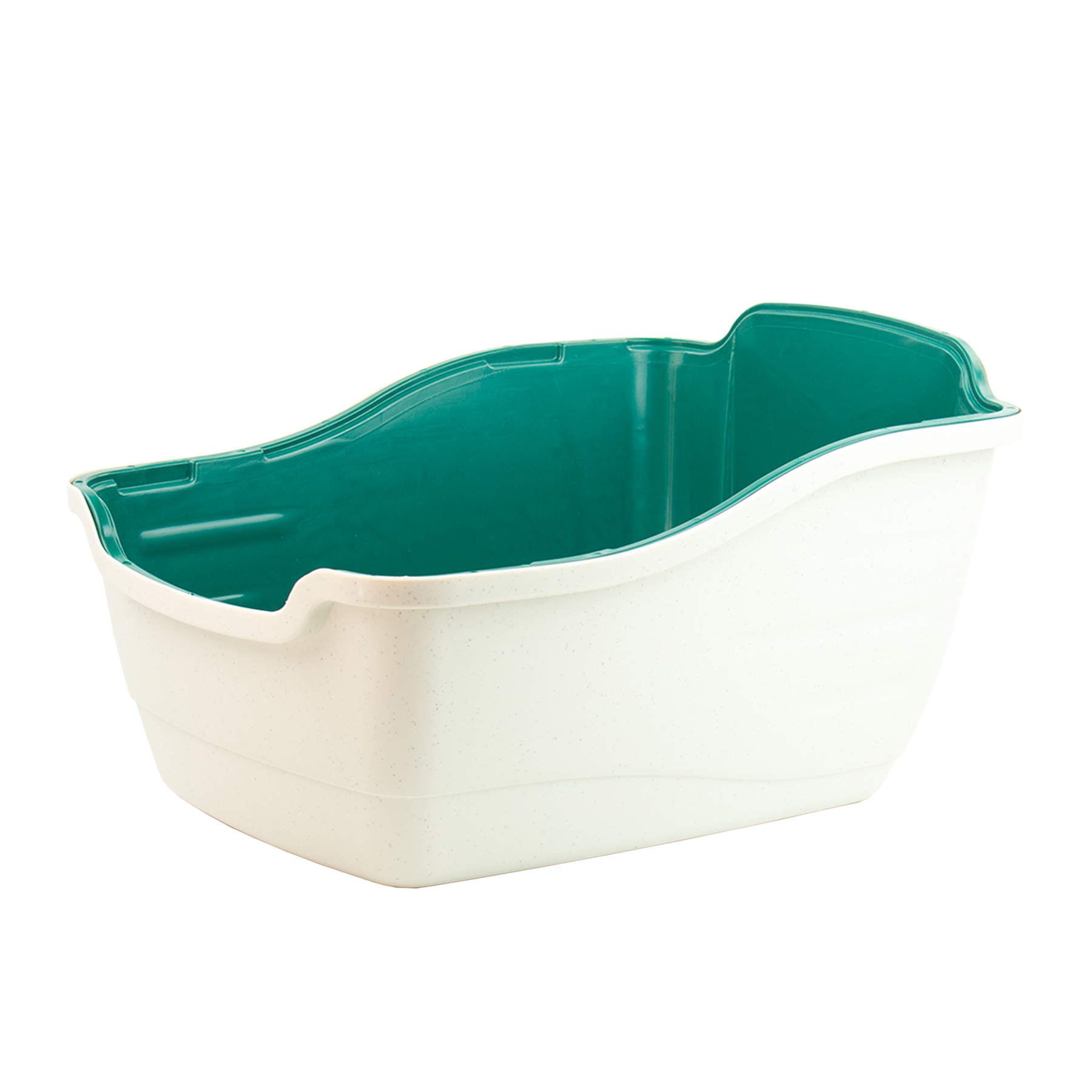 KCT Hooded Cat Litter Box/Tray - Green