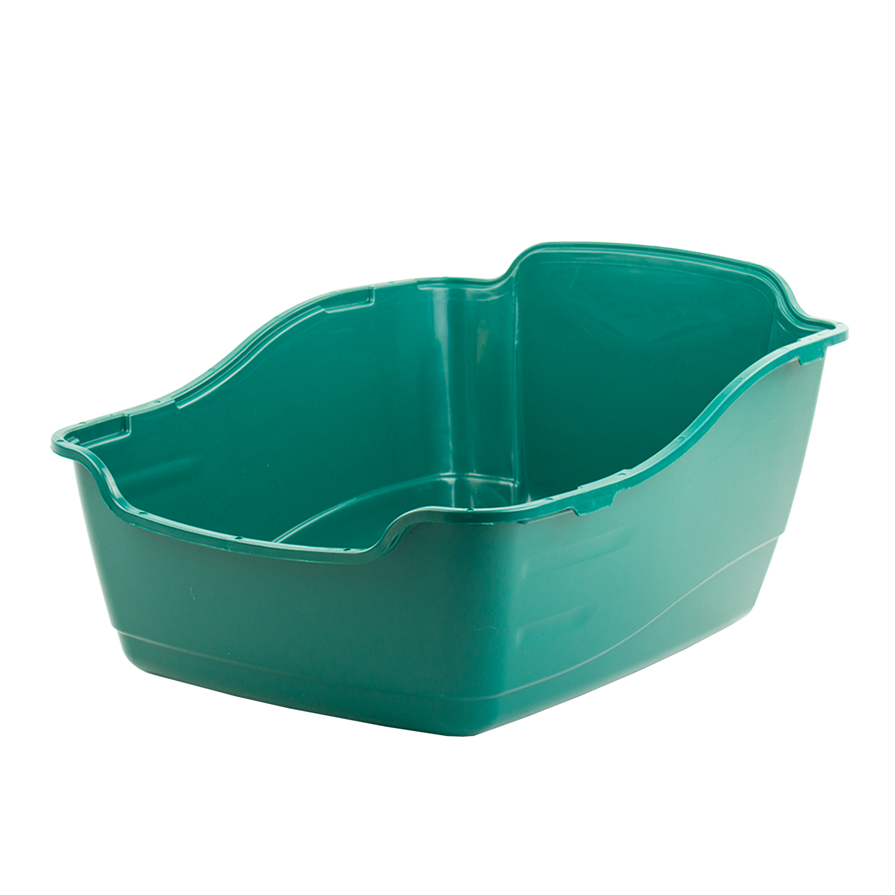 KCT Hooded Cat Litter Box/Tray - Green