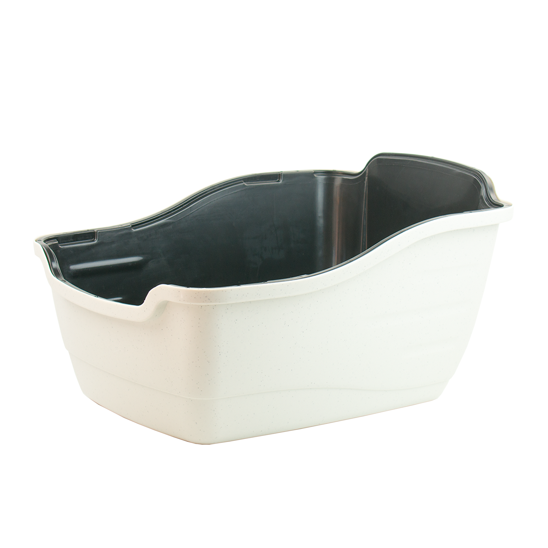 KCT Hooded Cat Litter Box/ Tray- Black