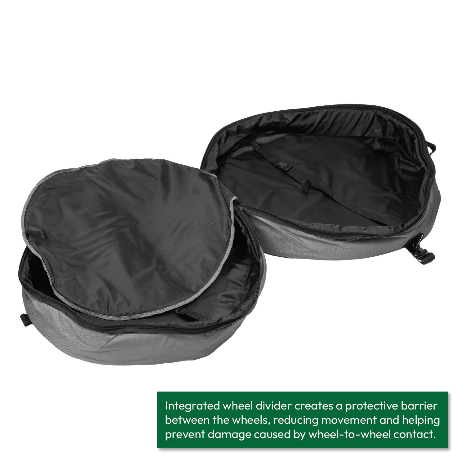 KCT Motorcycle Front & Rear Wheel Bags