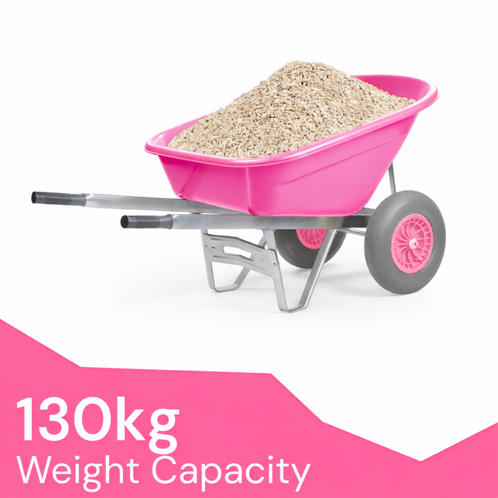 KCT 160L XL Twin Wheelbarrow