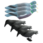 KCT Decoy Crow & Decoy Pigeon Shell Bundle (Pack of 3 Each)