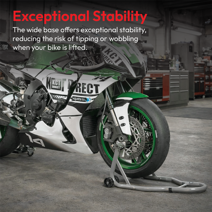 KCT Motorbike Front Paddock Stand Spool Cradle