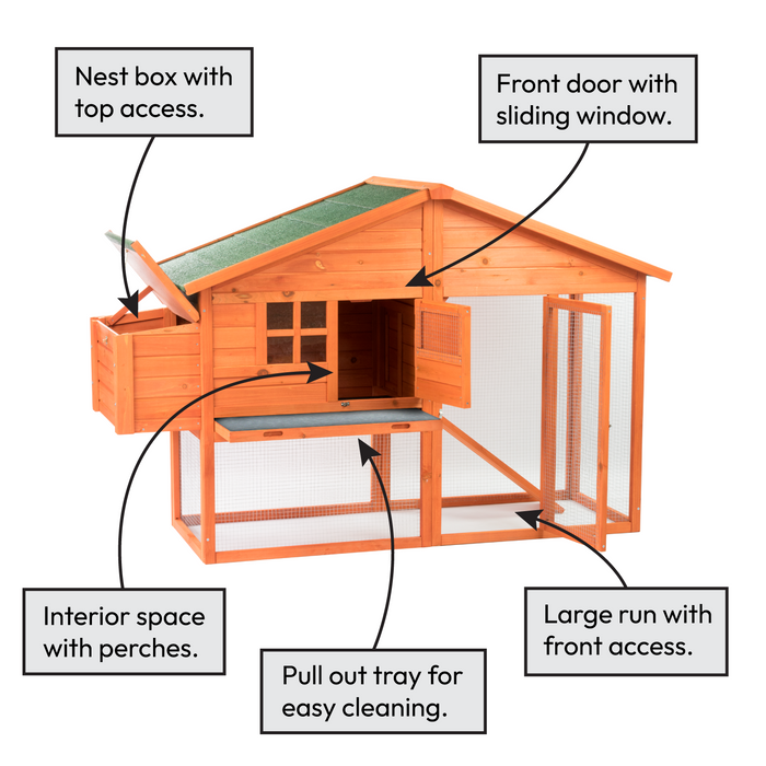 KCT Malaga Chicken House Including Cover