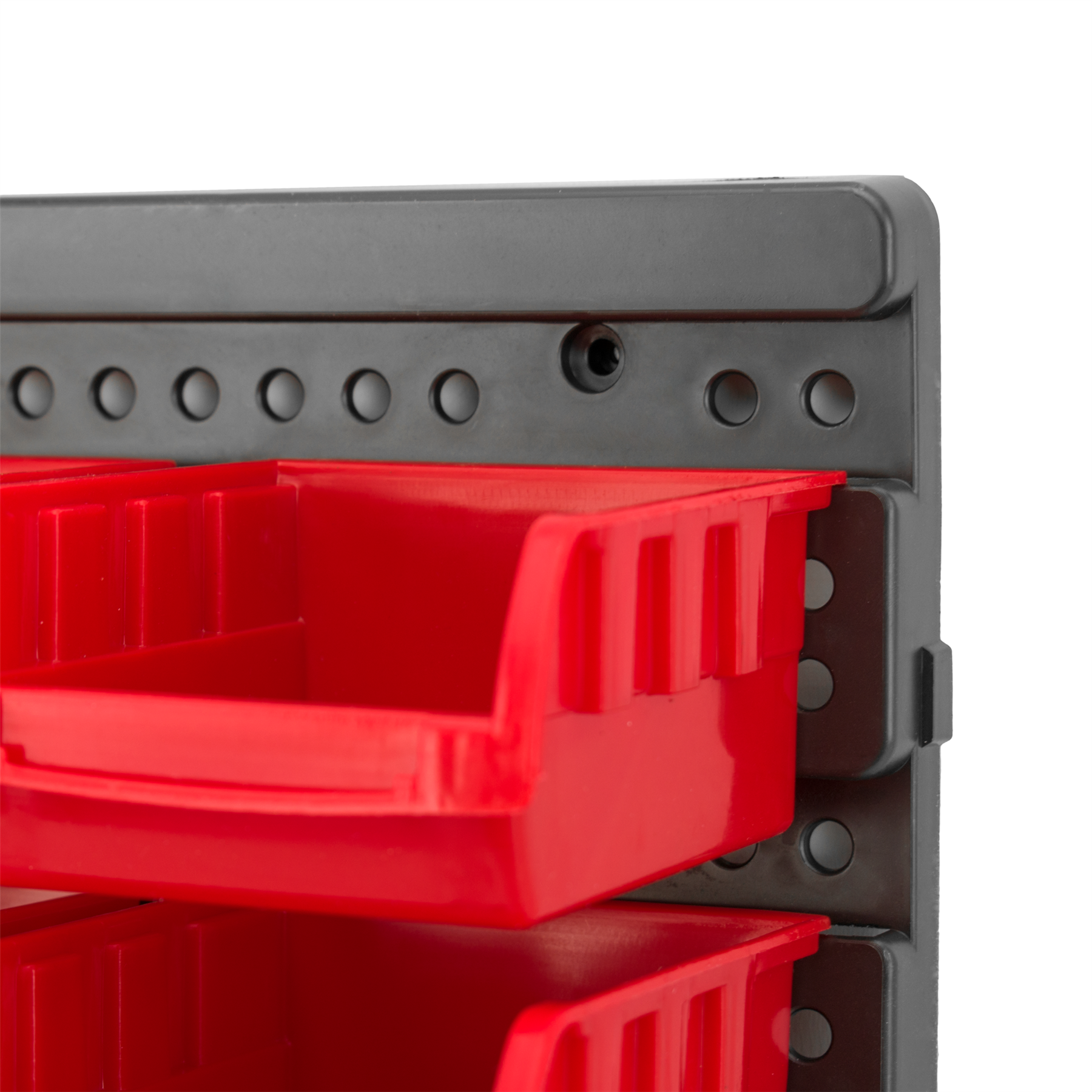 KCT 32pc Wall Mount Storage Bin Organiser