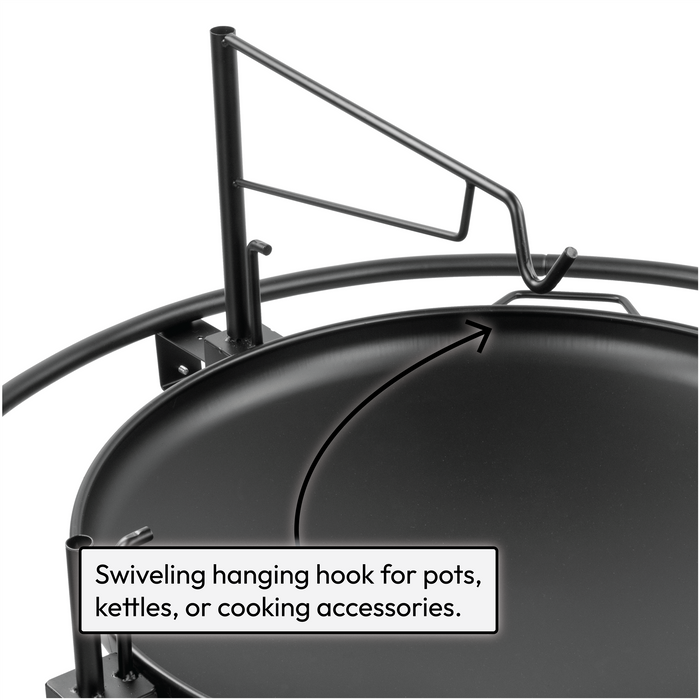 KCT Outdoor BBQ Grill with Rotisserie