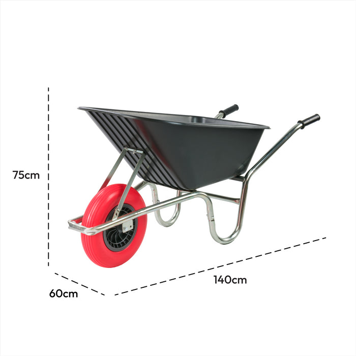 KCT 110 Litre Garden Steel Wheelbarrows