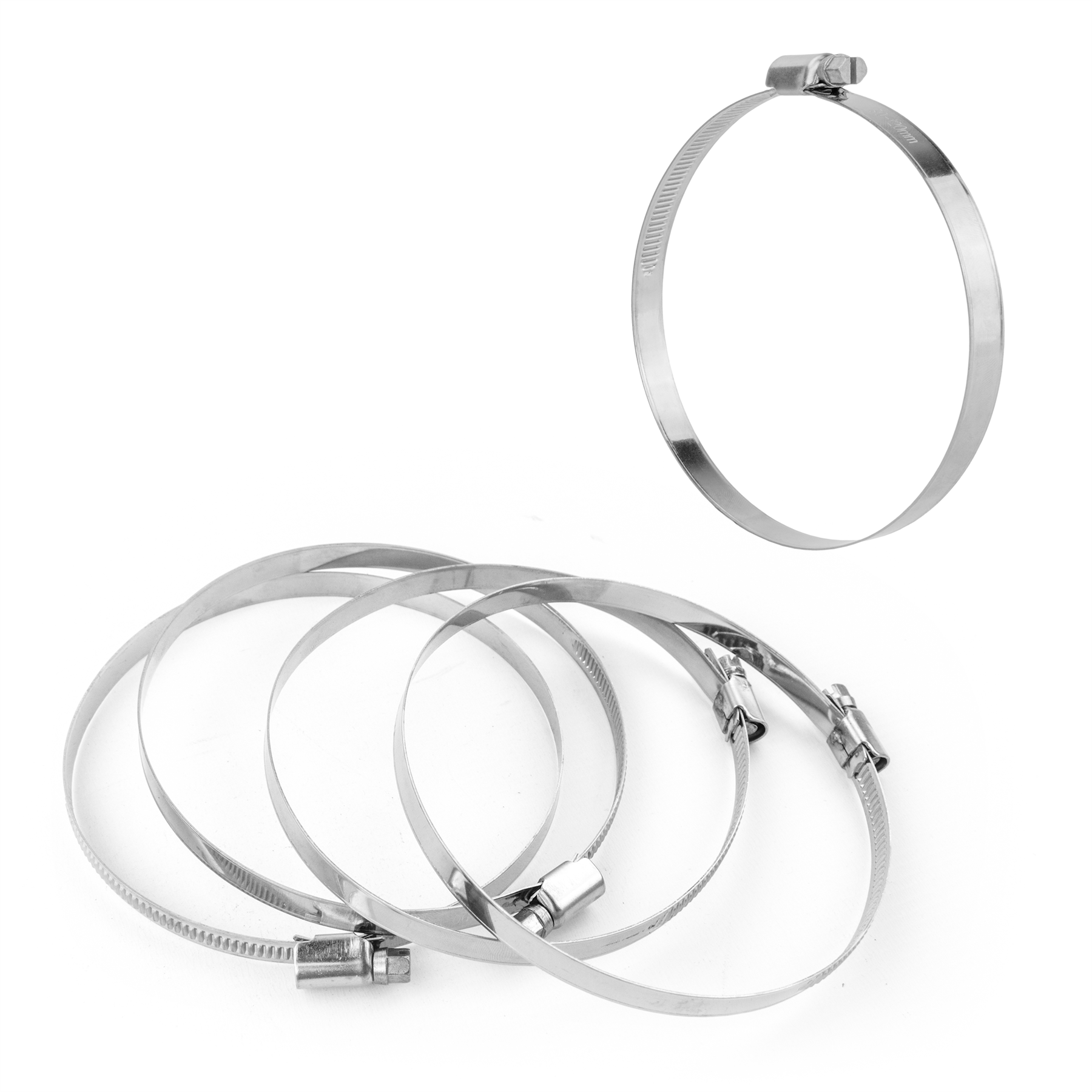 KCT Stainless Steel Hose Pipe Clip Tube Clamps for All types of Hose